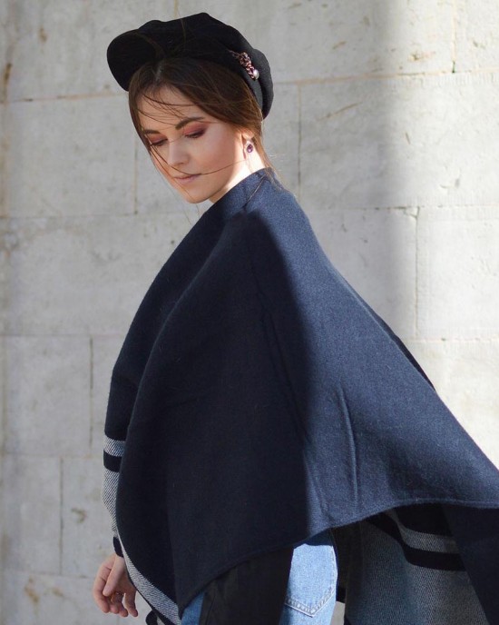 Black Leather Tote Bag